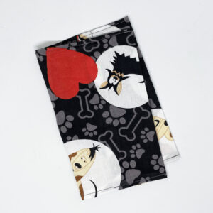 Obal na očkovací průkaz se srdíčky