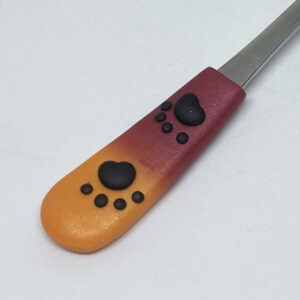 Lžička, vínovo-oranžová