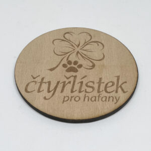 Podtácek s logem